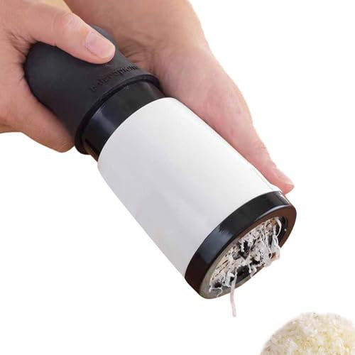 Râpe à fromage rotative | Broyeur à fromage rotatif | Moulin à fromage rotatif pour la cuisine | Broyeur à fromage portable, ustensile de cuisine pour fromage, légumes, fruits