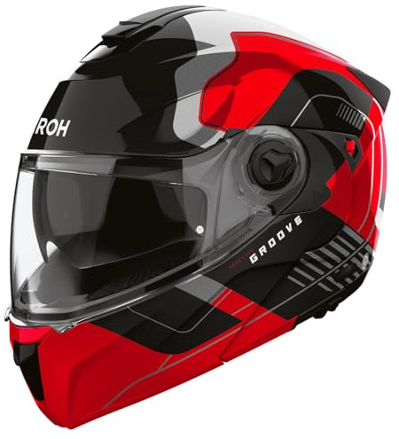 AIROH SPECKTRE GROOVE RED GLOSS XL
