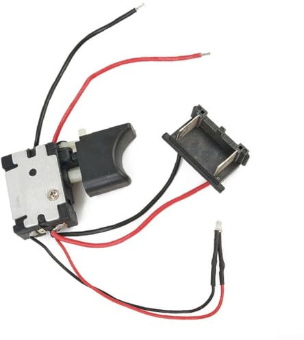 Interruptor de gatillo electrónico robusto con protección contra el polvo para taladros eléctricos