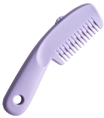 Peine de recortador de adelgazamiento, Color de tijeras Peine de | Bangs Trimmer, accesorios de estilo de mujeres portátiles para