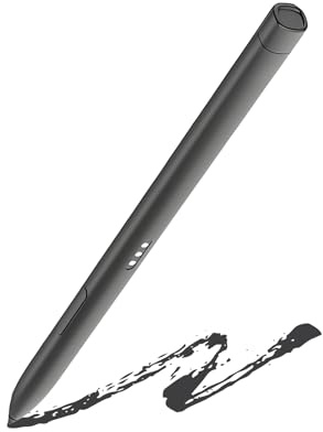 Schlanker wiederaufladbarer Stift, kompatibel mit Dell Active Pen PN7522W Stylus Ersatz für Dell Latitude 3330 2-in-1, 5330 2-in-1, 7320 2-in-1, XPS 13 9310/9315 2-in-1, Precision 5490,5480,5470