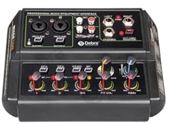 Mixeur audio, Carte son d'interface 4 canaux D4-Live avec Bluetooth, alimentation fantôme + 48 V, 16 types de DSP, for diffusion en direct, enregistrement.