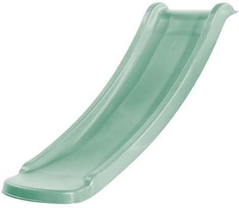AXI Sky120 Scivolo in verde pastello - 118 cm | Scivolo aggiuntivo in materiale sintetico per piattaforma di altezza 60cm | Elemento aggiuntivo per Casetta da gioco/parco giochi