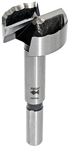 Fisch 31703500 Wave-Cutter Forstner Bit, 0 V, Silver/Grey, 35 x 60/90 mm, Shank Diameter 10 x 30 mm