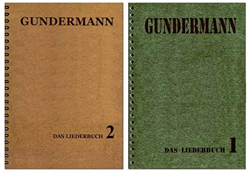 Buschfunk Musikverlag Gerhard Gundermann Songbuch-Set: 86 Songs des legendären Rockpoeten und Liedermachers: Band 1 + Band 2 [Noten/Sheetmusic]