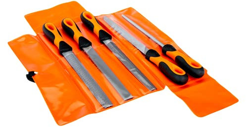 Bahco 1-477-08-2-2 Engineers File Set, 200mm Length, 5 Pieces