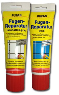 PUFAS Fugen-Reparatur weiß - gebrauchsfertig - weiß 0,4 kg