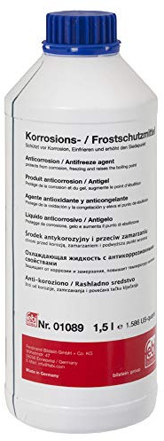 3x Febi Bilstein Kühler Frostschutz Blau 1,5l 01089 Glysantin Frostschutzmittel Antifreeze
