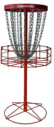 Discraft Chainstar LITE 24-Chain Disc Golf Basket - Red
