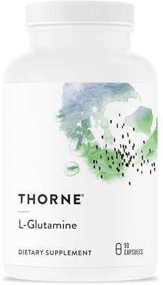 THORNE - L-Glutamine - Amino Acid Supplement for Immune System & GI Health - Promotes Post-Exercise Muscle Cell Repair* - Third-Party Certified - Gluten, Dairy & Soy-Free - 90 Capsules