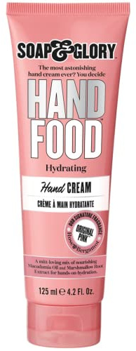 Soap & Glory Hand Food Hand Cream & Rich Cuticle Moisturizer, 125 ml