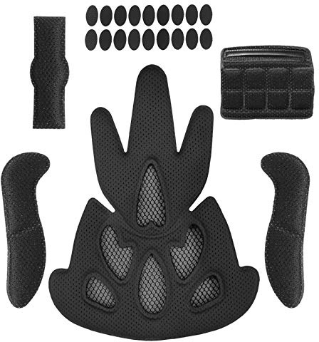 BESPORTBLE 23stücke Helm-schwammpolster Ersatzset Helmeinsätze Für Fahrrad Skateboard Motorrad Snowboard Helme Luftzirkulation Komfort