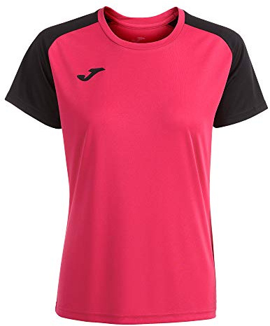 Joma Mujer Camiseta, Fucsia-Negro, XXL
