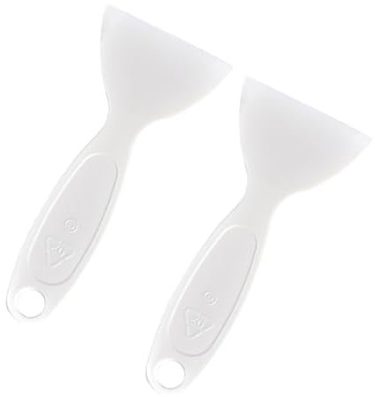 Ryaupy 2 Pezzi Accessori per Frigorifero in Plastica Rigida Raschietto, Ghiaccio Scongelare Paletta, Raschietto Paletta Ghiaccio per Frigorifero Pulito