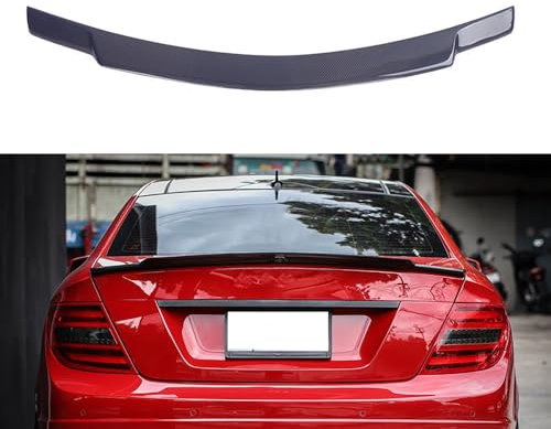 Auto Kofferraum Heck Spoiler für Mercedes-Benz C-Class W204 12-15 Dachspoiler Heckspoiler Heckflügel Flügel Fahrzeug Stabilität Dekoration Tuning-Zubehör