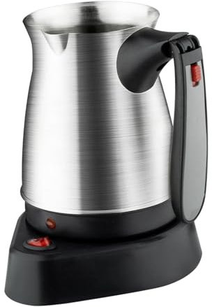 Colcolo Cafetière électrique turque de 500 ml, cafetière électrique, théière, bouilloire à thé avec poignée pour la maison, le restaurant, le bureau