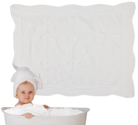 Ghjkldha Edredón para Bebé | Manta Infantil Acolchada con Relieve - Edredón Transpirable, Colchoneta Plegable para Guardería Exterior Hogar