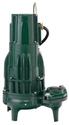 Zoeller Waste-Mate 3 in. 1-1/2 hp High Head Submersible Sewage Pump