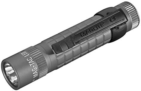 MagLite MAG-TAC LED 2CR123 Taschanlampe grau Tactical flach, SG2LRG6