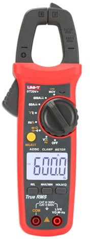 UT204+ Digitale Stromzange Multi Tester Auto Range, True RMS, Tester AC/DC, Spannung Strom Widerstand Kapazitätstester