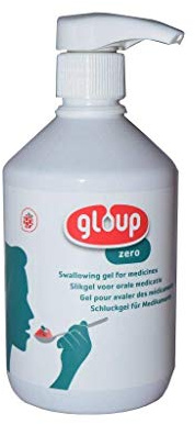 Gloup Zero Medication Inname Gel Himbeere, 500 ml