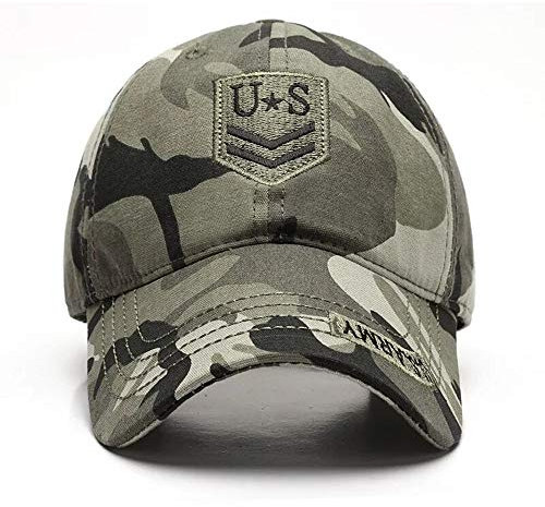 Tweal Camo Baseball Cap,Camouflage Army Cap Sport Cap Verstellbarer Sport Casual Sonnenblende Hut Atmungsaktiver Hut (Camo Unisex)