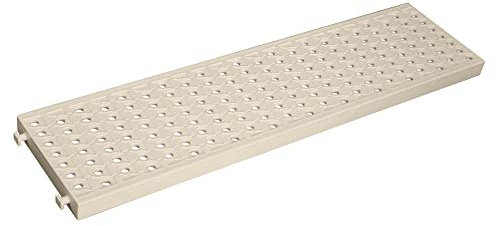 Jardibric - Grille Caniveau Piscine 500x130 mm Sable - Grille Évacuation Eau Plage Piscine