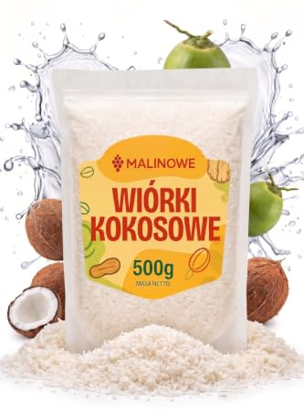 Malinowe KOKOSRASPELN 500g Kokosflocken zum Backen