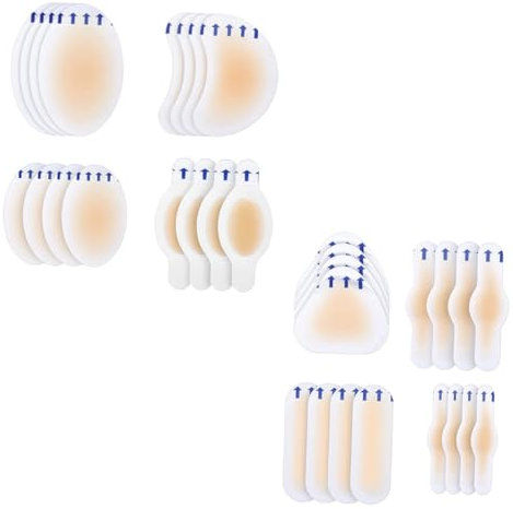 Mobestech 64stücke Invisible Heel Protectors Teiliges Für Damen Und Herren Hautfreundliche Rutschfeste Fersenschutz-patches Antirutsch Schützend Und Bequem Für Sportliche Aktivitäten