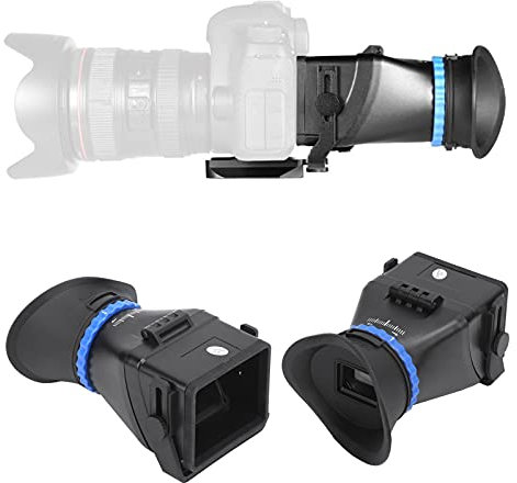 Camera Viewfinder,ST‑1 Camera Screen Viewfinder,SLR Magnifier Viewfinder for Camera Camcorder with 3in/3.2in Screen
