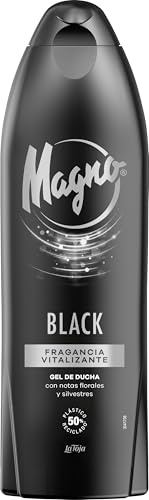 Magno - Gel de Ducha Black Energy 600ml - Fragancia energizante de toques cítricos
