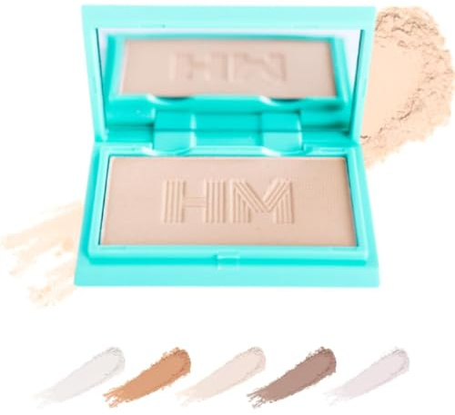 Travel Size Mini Pressed Powder - Haute Minute Makeup Complexion Perfection Mini Powder - Perfect For Travel or Your Purse! (Neutral Medium)