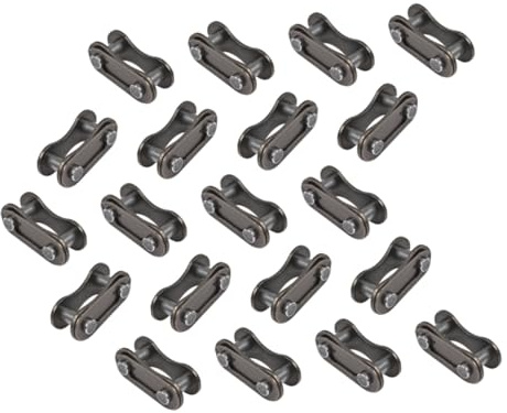 JOINPAYA Fahrradkettenverbinder 20 Stück aus Aluminiumlegierung, Schwarz