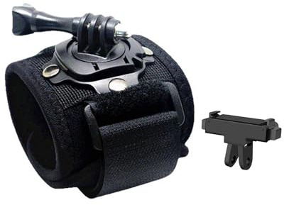 Lokyoyo Handledsrem fäste för DJI Osmo Nano, 360° rotation och 180° flip, med magnetisk bas för Osmo Nano, universal för de flesta actionkameror (adapter behövs)