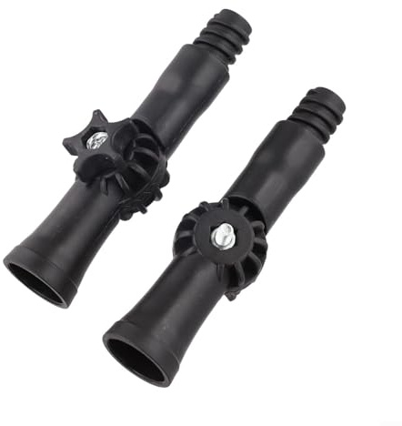 Joint articulé pivotant à 270 degrés pour tiges télescopiques Convient pour les outils de nettoyage de fenêtres et d'évier ainsi que les accessoires de rouleau de peinture (3 pièces)