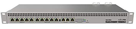 Mikrotik Rb1100ahx4 L6 1.4ghz 1gb Ram, 128 Mb Nand, 13xgig Lan, Rack 48,30cm (19) (mt Rb1100ahx4)