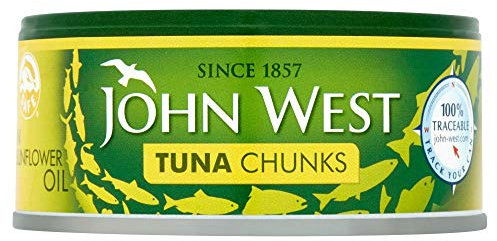 John West Tuna Chunks in Oil 145g x 6