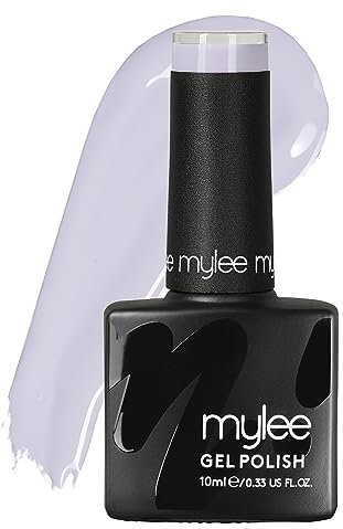 Mylee Gel Nail Polish 10ml [Lady Like] UV/LED Soak-Off Nail Art Manicure Pedicure for Professional, Salon & Home Use [Purple Range] - Long Lasting & Easy to Apply