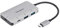 Targus USB-C Multi-Port Hub with 2x USB-A and 2x USB-C Ports with 100W PD Pass-Thru, Gray (ACH228EU)