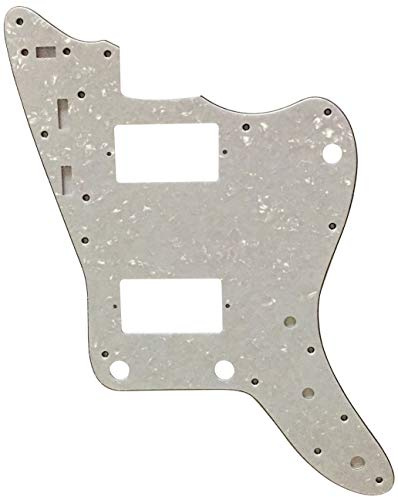 Passend für Japan Jazzmaster mit PAF Pickups Style Gitarre Pickguard (4-lagig White Pearl)