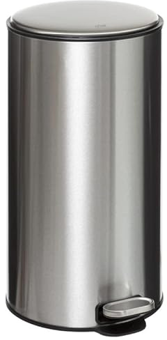 univers decor Poubelle métal Delta 30 litres Atmosphéra (Gris clair)