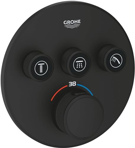 GROHE Thermostat Grohtherm SmartControl 29508 3 ASV FMS für 35604 Phantom Black