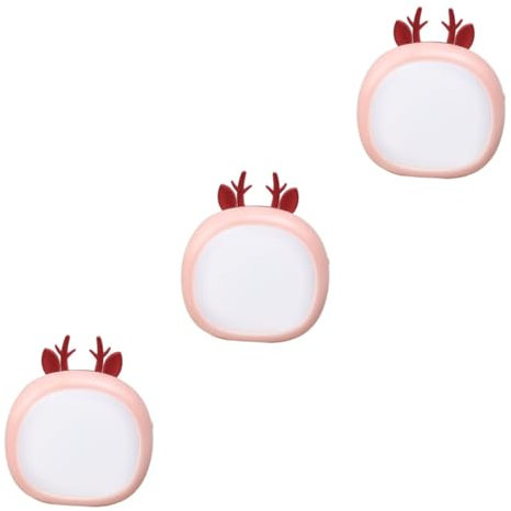 Kisangel 3stücke USB Wiederaufladbarer Handwärmer Und Tischlampe Für Winter Tragbare Kompakte Heizung Mit Süßes Design Als Für Frauen Für Zuhause Und Unterwegs