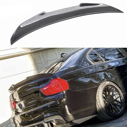 Zyfwzc Becquet de Coffre Arrière de Voiture pour BMW 3 Series E90/E90 M3 PSM 2004-2011,aileron Arrière en ABS,Aile de Coffre Arrière,Carbon Look