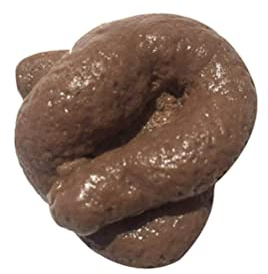 Caca artificial falsa caca de perro realista caca falsa broma graciosa juguete incómodo Mischief Turd Gag Gift Realista falsa falsa para fiesta (color
