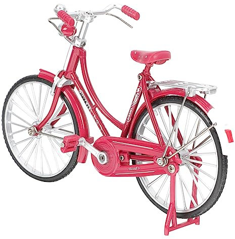 Cabilock Vintage Fahrrad Modell Luftpumpe Detailgetreues Retro Bike Miniatur Ornament Für Büro Wohnzimmer Und Geschenkideen Für Fahrradfans