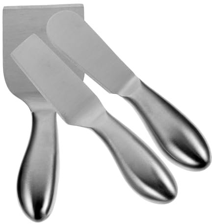 HOMOBABE Herramientas Para Cortar Queso Cortador De Lonchas De Queso Untador De Raspador De Espátula Inoxidable Para Eventos y Reuniones