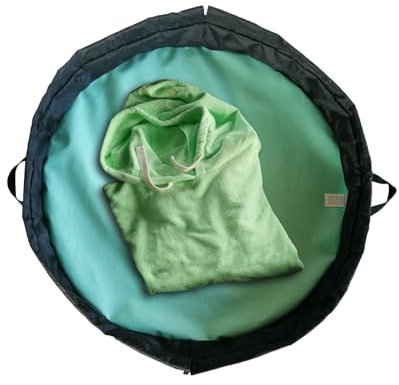 Generisch Alfombrilla de Neopreno para Cambiar, Almohadilla de Vestir, Alfombrilla portátil para Nadar, Surfing, Engranaje, Bolso, Ropa, Piscina, Camping, Playa, Kayaking, 29,53 Pulgadas