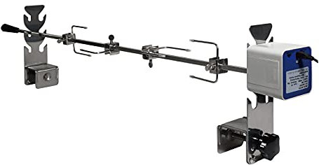 Kit de rôtissoire universel pour barbecue portable de remplacement rapide et facile (5078T)