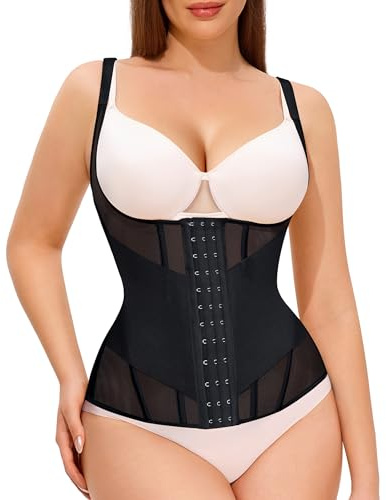 Nebility Waist Trainer for Women Corset Shapewear Tummy Control Body Shaper